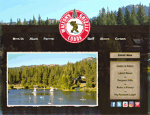 Tablet Screenshot of grizzlylodge.com